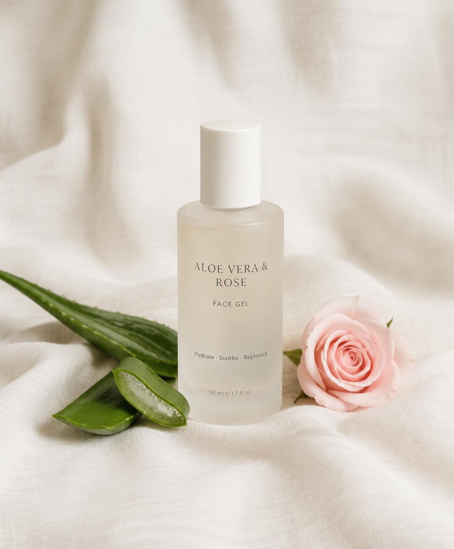 Aloe & Rose Face Gel